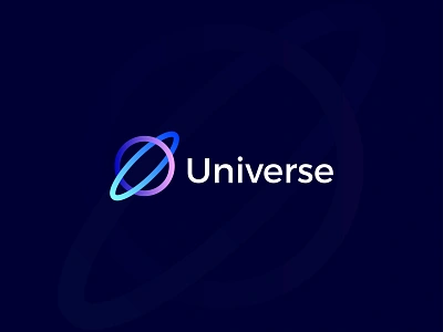 Universe - space logo design app icon astronaut blackhole branding branding design business logo cosmos creative galaxy logo logotype planets space space logo spacex star technology unique universe universe logo