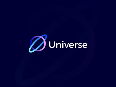 Universe - space logo design