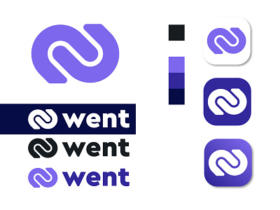 went 2d 3d abstract animation app icon brand identity branding branding design creative design flat graphic design infinity logo logodesign logos minimalist modern w logo w mark