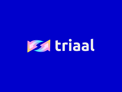 triaal 3d abstract animation app icon art artology brand brand identity branding creative digital art dribbble google logo logodesign modern payment triaal