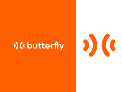 butterfly animal app icon art brand identity branding butterfly butterflylogo creative digital art flat fly graphic design logodesigne logos minimalist simple