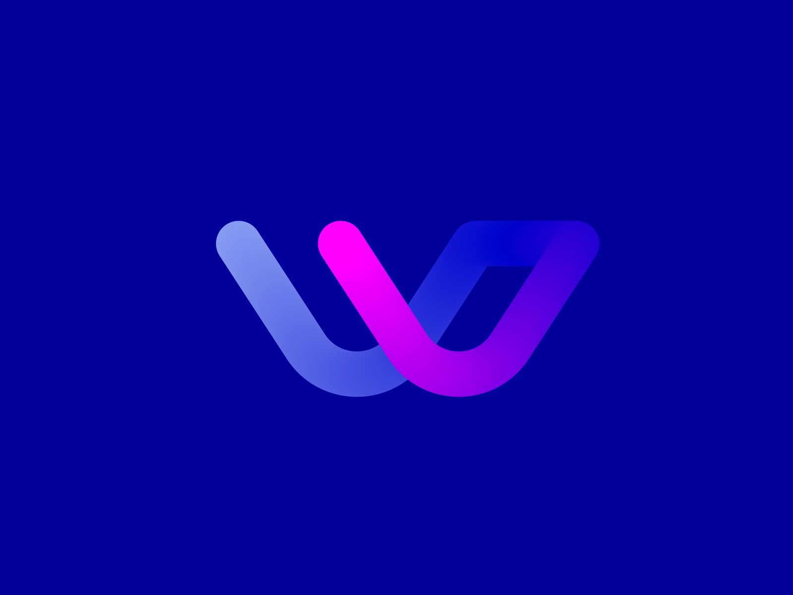 W Letter mark logo design by Artology on Dribbble