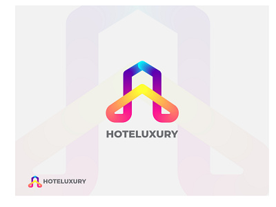 Hoteluxury | Home logo concept app icon bitcoin brand identity branding creative crypto data home logo hotel hotel logo logo designe logo designer modern realestate