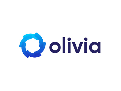 olivia | abstract, o letter mark with star logo concept 3d abstract app icon blockchain logo brand identity branding colorful creative crypto digital art gradient logo design logo designer modern nft