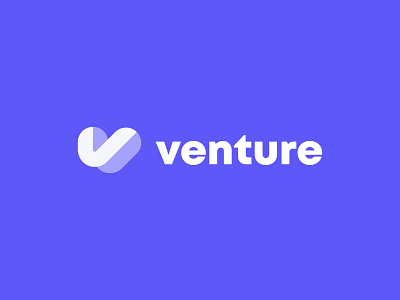 venture | v letter logo concept branding creative gradient logo designer nft logo softwere logo technology v v logo venture web logo website