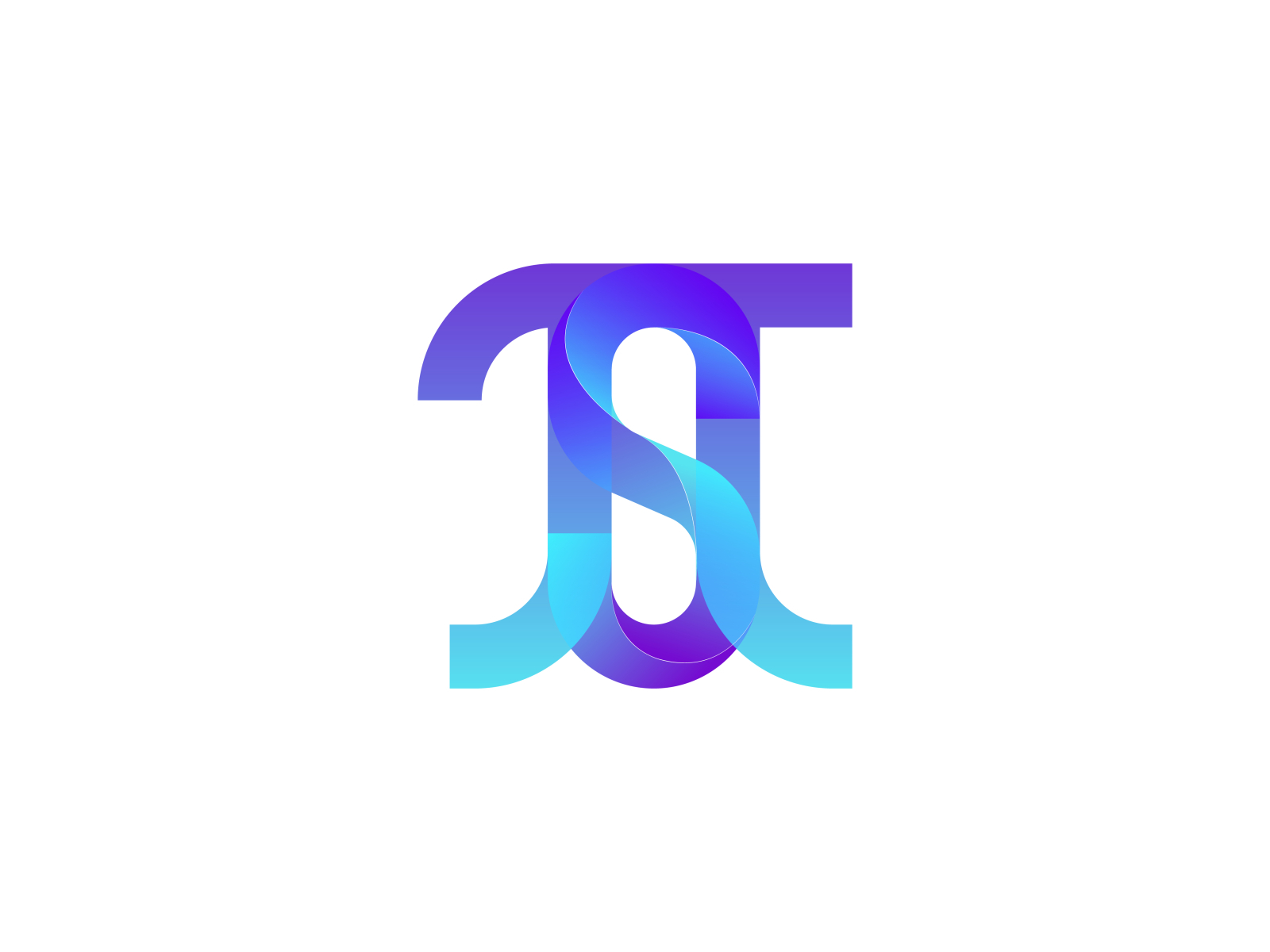 Pi with s letter by Artology 🟢 on Dribbble