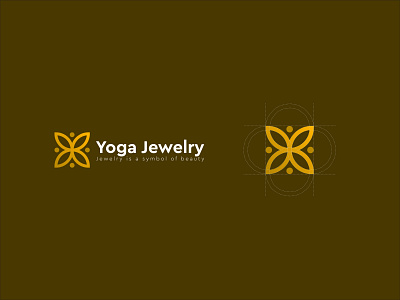 Yoga Jewelry logo design