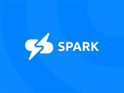 spark | s letter with energy symbol app icon brand identity creative electric logo energy energy symbol power spark spark logo sparkling