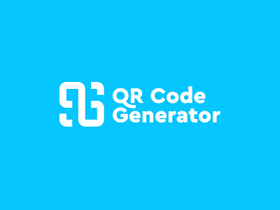 QR Code Generator app icon app logo brand identity branding creative infinity logo design modern qr code qr code generator qr code icon qr code logo tech logo technology logo web logo website logo