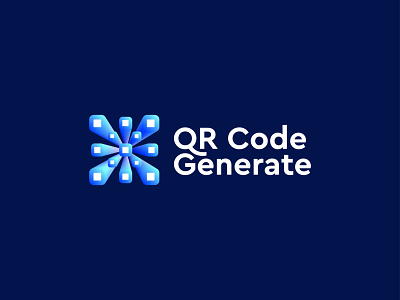 QR Code Generate logo design 3d qr code colorful creative gradient logo logo design modern qr app icon qr code qr code generate qr code logo qr code scanner scannner tech logo technoloy logo