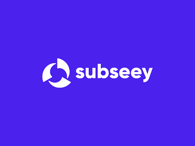 subseey 3d logo abstract logo app icon brand mark branding creative gradient graphic design iconic logo design modern s letter triangle