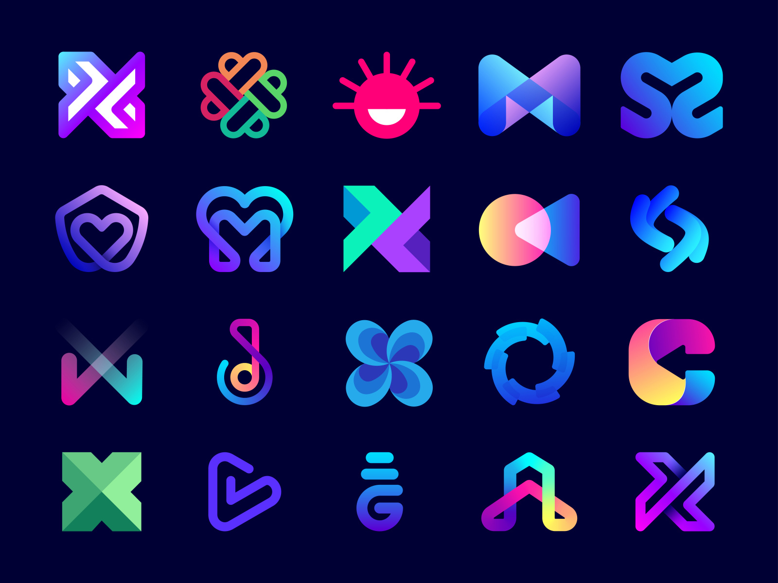 Modern logo exploration 2022 by Artology 🟢 on Dribbble