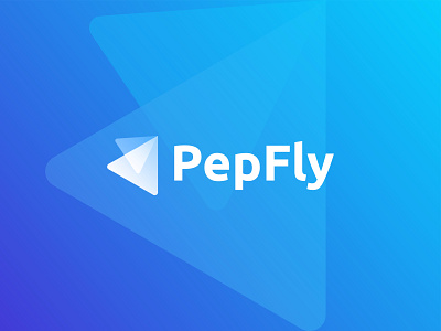 PepFly app icon brand idenitity branding colorful logo creative freelance gradient logo logo design logofolio logos modern paperfly simple logo software logo stationary symbols website