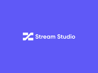 Stream Studio 3d logo abstract app icon branding creative lettering logo design modern s letter stream stream studio streaming symbol typography website logo