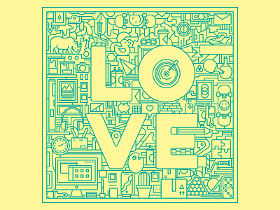 Love - Illustration Studio design digitalart drawing editorial illustration graphicdesign illustration illustrator infographic isometric design logo studio