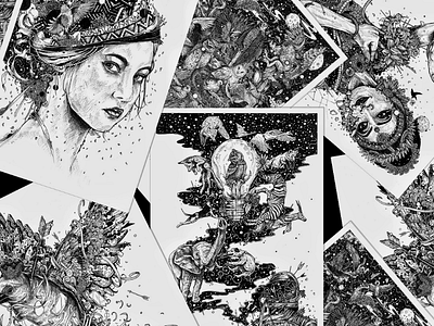 Pen & Ink Illustrations