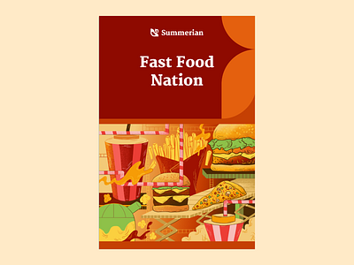 Fast Food Nation art artwork fast food illustration illustrator