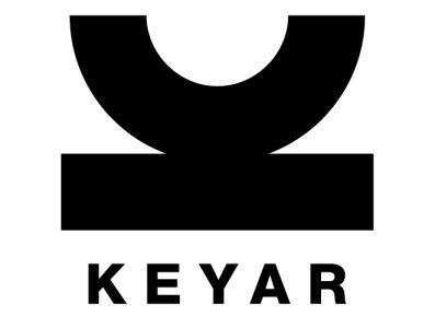 KEYAR logo B&W augmentedreality food keyar logo logo design