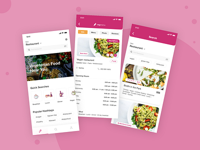 Food Ordering/ Delivery Mobile App Design