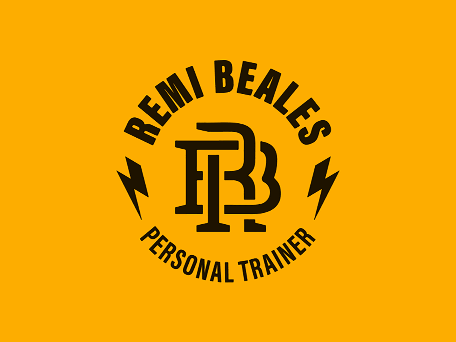 Personal trainer logo branding coach design fitness gym logo personal trainer training vector workout