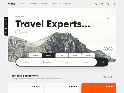 Travel Agency - Responsive Website