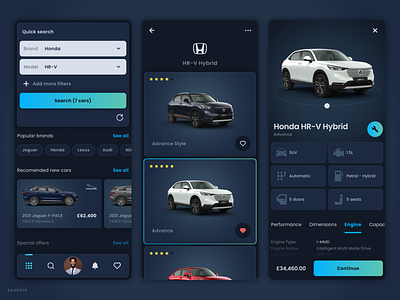 Car Trading - Mobile App