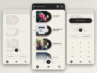 Vinyl Collection Management App - Concept