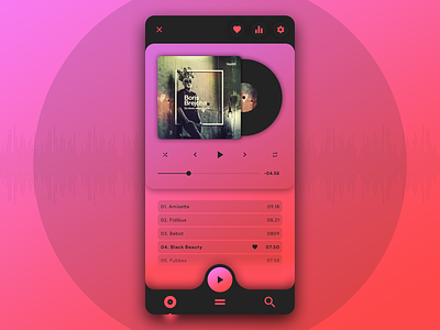 Vinyl Player App  - Concept