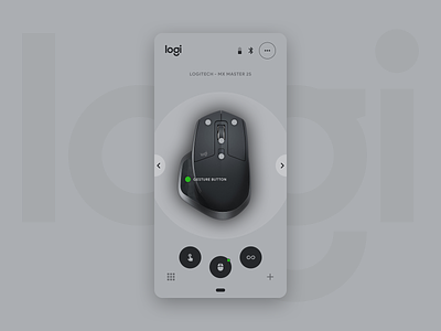 Logitech Options App For Android - Concept (Light Mode)