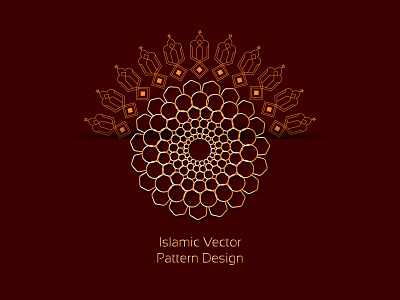 Modern Biomorphic Islamic mandala Vector Illustration Design art circle decor decoration decorative design floral fractal graphic illustration islamic light mandala muslim ornament pattern shape texture vector vintage