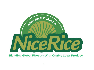 Nice Rice Identity Design Fianl Version green identity design logo