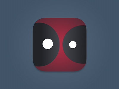 DailyUI #005 app icon deadpool icon