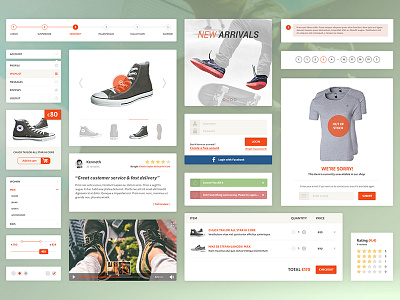 E-commerce UI Kit