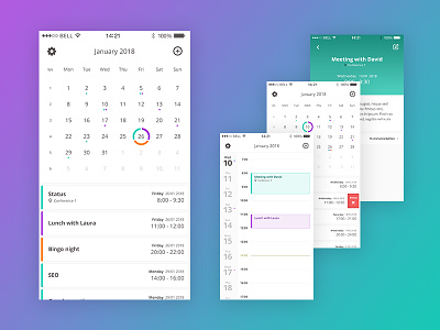 Calendar app application calendar event iphone mobile month phone planning schedule