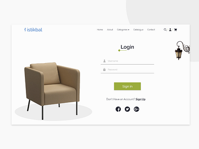 Furniture Website