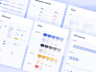 Internal Style Guide by Diana Palavandishvili for Fintory on Dribbble