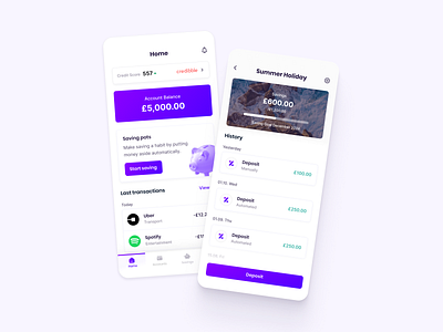 Zoogla – Banking App 📱✨ app design branding cards clean ui dashboard design fintory interface ui ux