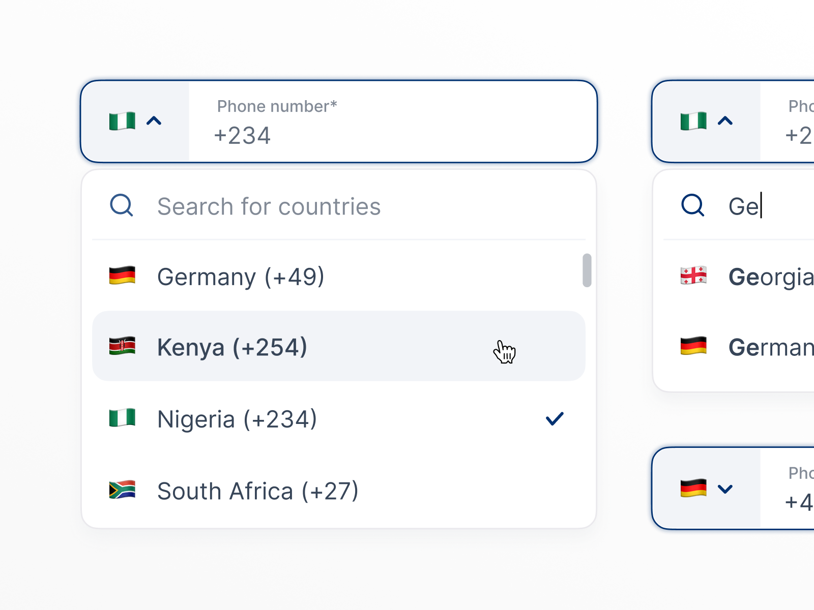 Phone Number Input Field Exploration 📱🔍 by Diana Palavandishvili for ...