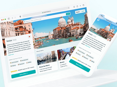 ⚓️ Travel Homepage Exploration