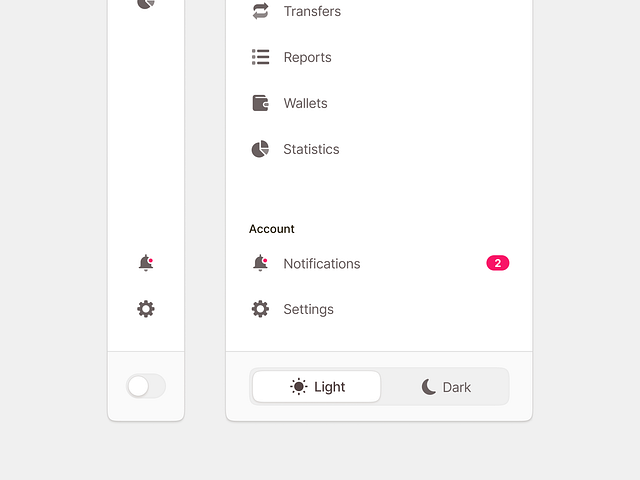 Sidebar Navigation 📐 by Diana Palavandishvili for Fintory on Dribbble
