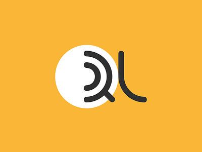 QuiverLogic Logo archery branding consultancy logo logo design quiver software yellow