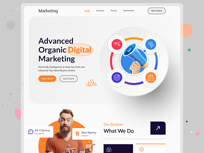 Digital Marketing Landing Page Design