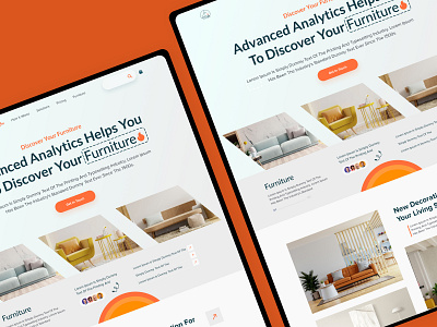 Furniture Landing Page Design