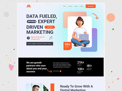 Digital Marketing Landing Page Design