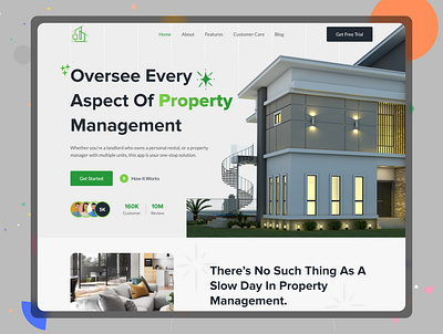 Modern Furniture Landing Page Design clean crypto dark theme design homepage house landingpage logo nft property responsive template ui ux website