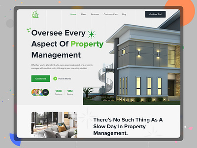 Modern Furniture Landing Page Design