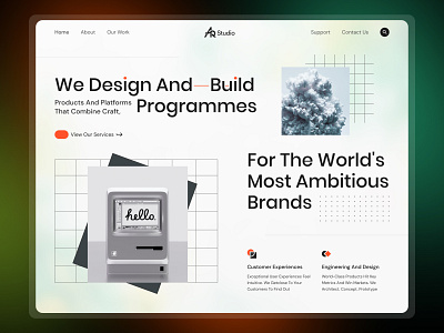 Agency Landing Page Design