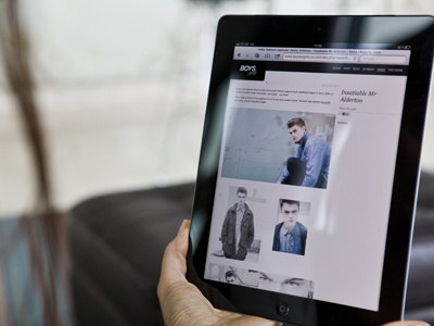 Boys By Girls Website cms london manchester models photography seo web design web development website
