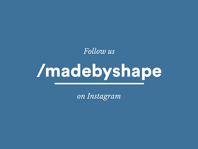 Keep Up To Date design feed follow madebyshape manchester mcr shape social ui ux web