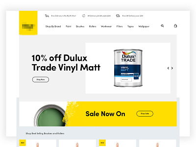 New Project Preview clean decorating design ecommerce madebyshape minimal shape ui ux web design